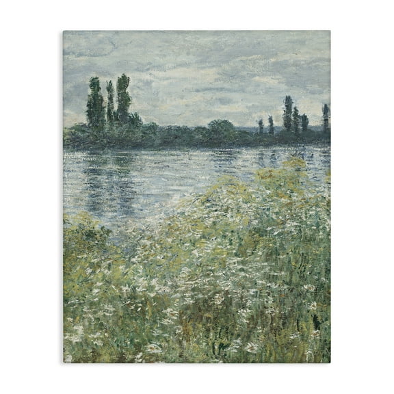 Stupell Industries Speckled Classic Landscape Landscape Painting Gallery Wrapped Canvas Art Print Wall Art, 16 x 20