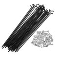 thumbnail image 1 of Kit de 36 Radios de Acero para Bicicleta 14G J Bend 158 mm Unique Bargains, 1 of 1