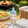 thumbnail image 4 of Mini Condiment Squeeze Bottles, Salad Dressing Container Sauce Bottles,BPA Free,1-Pack,Blue, 4 of 4