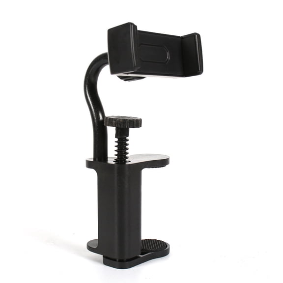 Guitar Phone Adjustable Mount – Rotatable Music Stand for Guitars, Ukuleles, Basses, Hands-Free Sheet Music Holder, Perfect for Video Recording & Live Streaming Sessions