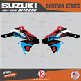 thumbnail image 3 of Kalair GFX Graphics Kit for Suzuki RMZ250 (2014-2016) Division Series, 3 of 5