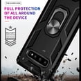 thumbnail image 6 of Samsung Galaxy S10 Plus Case, [NOT FIT S10E/ S10 / S10 LITE] Case, STARSHOP Drop Protection Ring Kickstand Cover- Black, 6 of 6