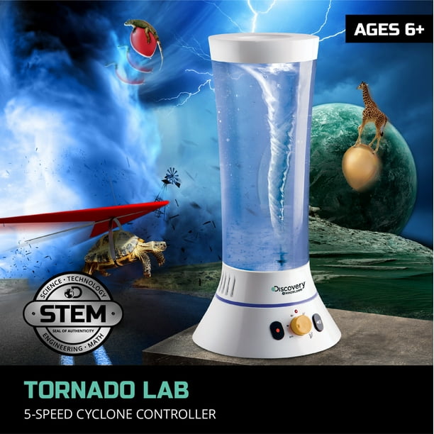 Discovery #MINDBLOWN Science Sets - Weather & Tornado Demo for