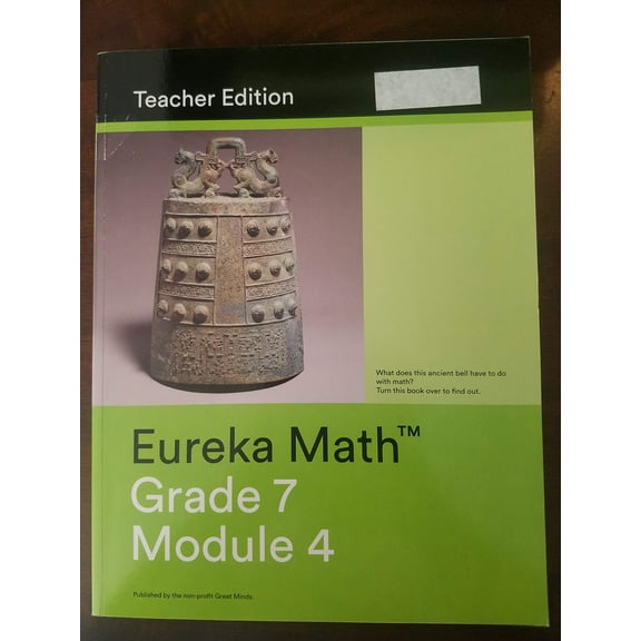 Eureka Math Grade 7 Module 4 Teacher Edition