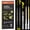 5 Packs-Gold, variant on 5 Pack Gold Acrylic Ink Pens for Drawing, Fine Point Gold Gel Pens, Dual Brush Tip Markers for Black Paper Highlighting, Sketching, Illustration