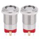 thumbnail image 1 of 2 Interruptores De Botón De Metal Con Bloqueo Automático De 12 Mm Y 4 Pines Con Luz LED IP66 IK09Red 100~240V ANGGREK Hardware, 1 of 8