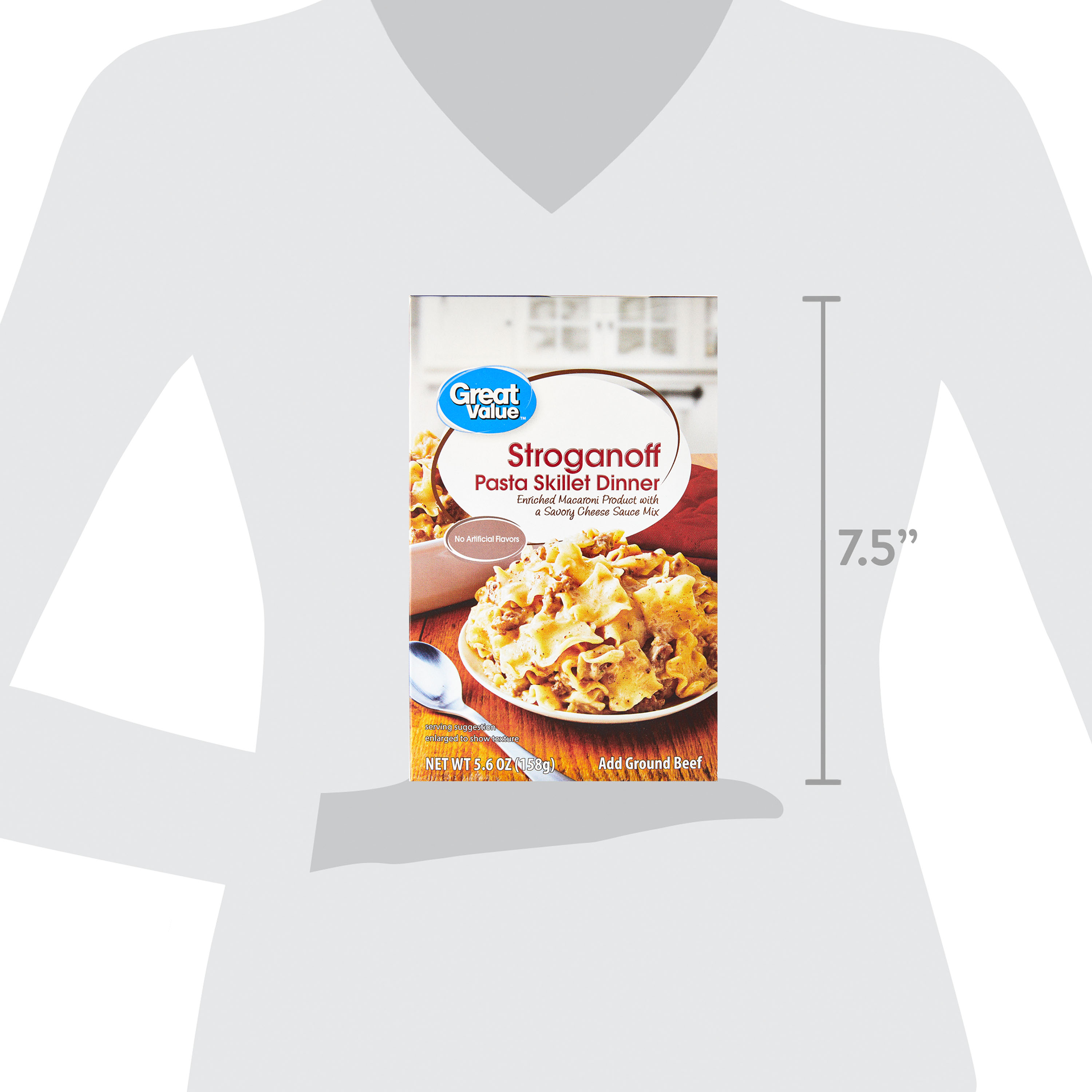 Great Value Stroganoff Pasta Skillet Dinner, 5.6 oz - Walmart.com