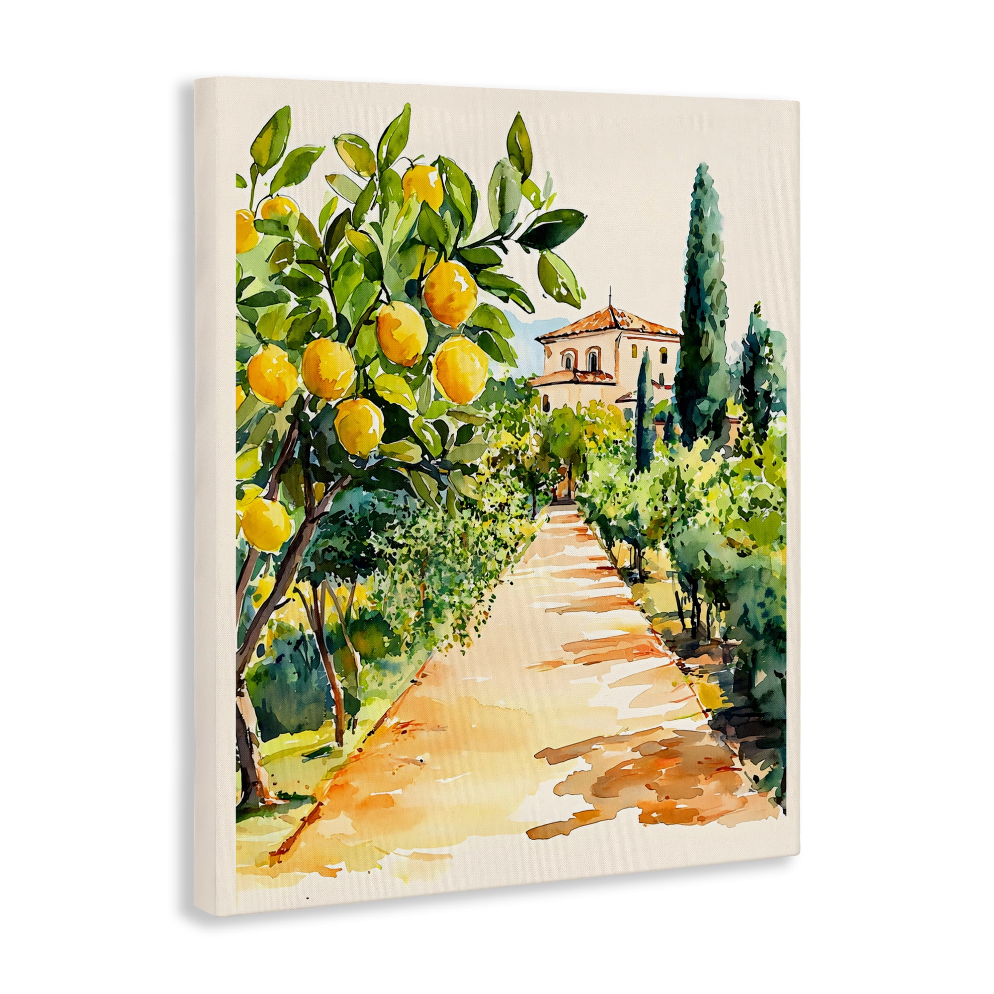 Stupell Industries Lemon Grove Pathway Canvas Wall Art, design by LSR Design Studio