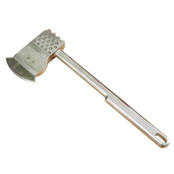 TopLLC Kitchen Gadgets, Kitchen Accessories, Kitchen Utensils, Kitchen Tool 2 In 1 Stainless Steel Kitchen Meat Aluminum Alloy Kitchen Meat Tenderizer a hammer