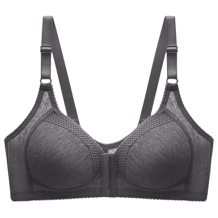 Fesfesfes Bras for Women Wireless Ladies Fashion Bowknot Solid Color Comfortable Hollow Out Bra Underwear Bras