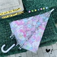 thumbnail image 3 of Cartoon Merleti Children's Umbrella Transparent Long Handle Girls Elementary School Students Sanrio Cute High Face Value Kulomi Umbrella, 3 of 5