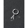 thumbnail image 4 of 1pc Men Letter Drop Earring, For Jewelry Gift And Party, 4 of 4