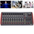 thumbnail image 2 of Miumaeov Professional 12 Channel Mixer Console USB Bluetooth Live Studio Audio Power Mixing Board Amplifier 110V, 2 of 24