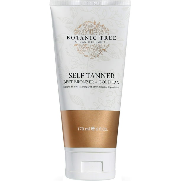 Botanic Tree Self Tanner, Sunless Tanner Organic and Natural, Sunless