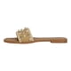 thumbnail image 2 of Sandalias de piso Exterior Textil Color Beige Para Mujer De RBBASICS, 2 of 4