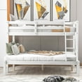 thumbnail image 2 of CLEARANCE! Twin over full bunk bed (White), 2 of 9