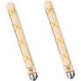 thumbnail image 1 of 2Packs E27 T30 LED Filament Bulb 8W Warm White Amber Glass Light, 1 of 4