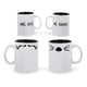 thumbnail image 1 of Tazas de cerámica Ukonic Friends TV Show Ross and Rachel, 450 ml, paquete de 2, 1 of 7