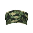 thumbnail image 2 of Kdxio Camouflage Shark Print Sun Visor Hat Golf Visor Adjustable Velcro Outdoor Sports Cap For Men Women, 2 of 7