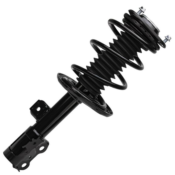 Detroit Axle - 2.4/2.5L Front Right Strut for 06-12 Toyota RAV4, Passenger Side Strut with Coil Spring Assembly 2006 2007 2008 2009 2010 2011 2012 Replacement