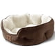 thumbnail image 1 of Cama para mascotas Asvin Small para perros pequeños y gatos de interior, color marrón, 1 of 6