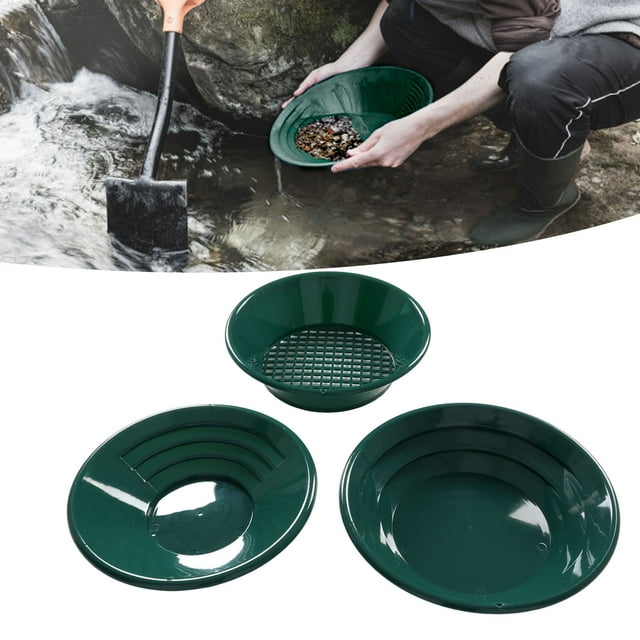 Kit d'Orpaillage, Facile à Utiliser Haute Visibilité pour Prospection d'Or Vert pour Extraction en Extérieur