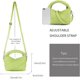 thumbnail image 3 of LHSHID Women Woven Tote Small Crossbody Bag, Weave Quilted Purse Square Shoulder Bag Woven Handbag with Detachable Strap, 3 of 6
