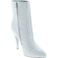 thumbnail image 7 of Anne Michelle Women's Embellished Shimmery Pointy Toe Bootie, 7 of 7