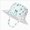 B41-Mint Green, variant on Quealent Kids Sun Hat for Boys Girls Wide Brim Bucket Hat UPF 50 Sun Protection Hat Breathable Summer Beach Hat S