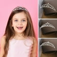 thumbnail image 5 of Pearl Tiara Headwear Wedding Shining Rhinestone Princess Crystal Tiaras Rhinestone Hair Hoop Crystal Wedding Tiaras Bridal Hair Accessories 2, 5 of 8