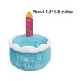 thumbnail image 1 of Squeaky Dog Toy - Birthday Cake, 1 of 12