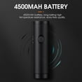 thumbnail image 4 of USB Rechargeable Bike Light Set Bike Headlight LED 1300 Lumens with Bell Super Bright Headlight Front Lights 6 Modes Fits All Bicycles, Mountain, Road, 4 of 9