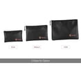 thumbnail image 2 of CUITING Fireproof Document Bag Silicone Coated Fiberglass Money Bag Pouch Holder Water Fire Resistant with Zipper Closure Storage for File Jewelry Valuables  Small Size, 2 of 6