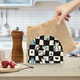 thumbnail image 2 of Yayeee Napkin Holder for Table Set of 2 Kitchen Paper Tissue Organization, Blue and White Cat, 2 of 8