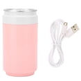 thumbnail image 1 of Difusor de aceites esenciales USB, humidificador ultrasilencioso, vaporizador con luces LED para coche, oficina, viajes, hogar, vehículo, color rosa, 1 of 5