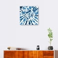 thumbnail image 3 of Cuadro Decorativo | Fine Art Tj | Explosión Floral Azul Ii Por Lee C - 127 x 127 cm, 3 of 4