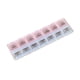 thumbnail image 2 of Caja de medicamentos para pastillas de 7 días, semanal, 2 filas, 14 rejillas, soporte para tableta, organizador de almacenamiento Likrtyny  Batería de cocina, 2 of 9