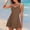 Brown, variant on Zorckvet Womens Swimwear Tankini Swimsuits High Waist Modest Tummy Control Bathing Suits for Women
