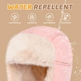 thumbnail image 6 of REDESS Winter Trapper Hat for Boys Girls，Earflap Cap Waterproof &Windproof Beanie Faux Fur Lined Kids Hat, 6 of 7