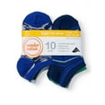thumbnail image 2 of Wonder Nation Boys' No Show Socks, 10-Pack, Sizes S-L, 2 of 2