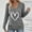 Gray, variant on Ayolanni Fall Women's Sweatshirt Valentine's Day V Neck Green Light Weight Heart Tunic Blouses Womens Blouse L