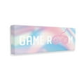 thumbnail image 4 of Stupell Industries Pastel Game Room Typography Painting Gallery Wrapped Canvas Art Print Wall Art, 24 x 10, 4 of 8