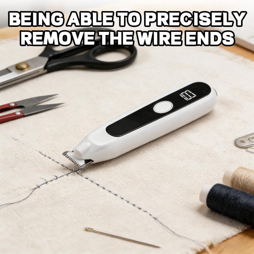 Electric Seam Ripper | Stitches Eraser for Embroidery, Seam Rippers Sewing Thread Eraser, Professional Ripper Remover for Tailors Quilters Sewers Fiber Artists Custom Makers Workshops