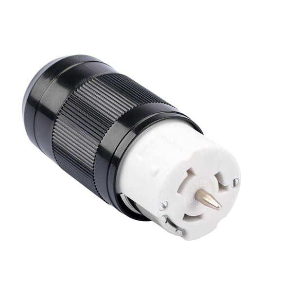 Sintron Connecteur de Génératrice 50 Amp NEMA SS2-50R, Connecteur à Pale Droite 4 Broches pour Rivage Marin USA/Canada, Mise à la Terre 3 Pôles 4 Fils 125V/250V,