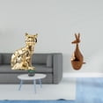 thumbnail image 2 of Estatua de gato, figura decorativa, escultura animal, adorno artesanal para chimenea, detalle para fiestas, decoración divertida de escritorio, escult, 2 of 8