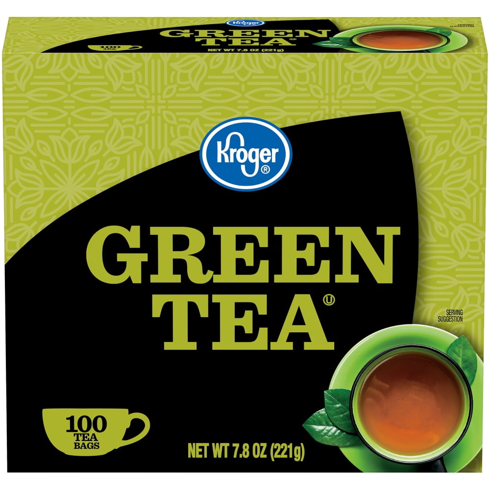 Kroger Green Tea Bags 100 ct - 3 Pack
