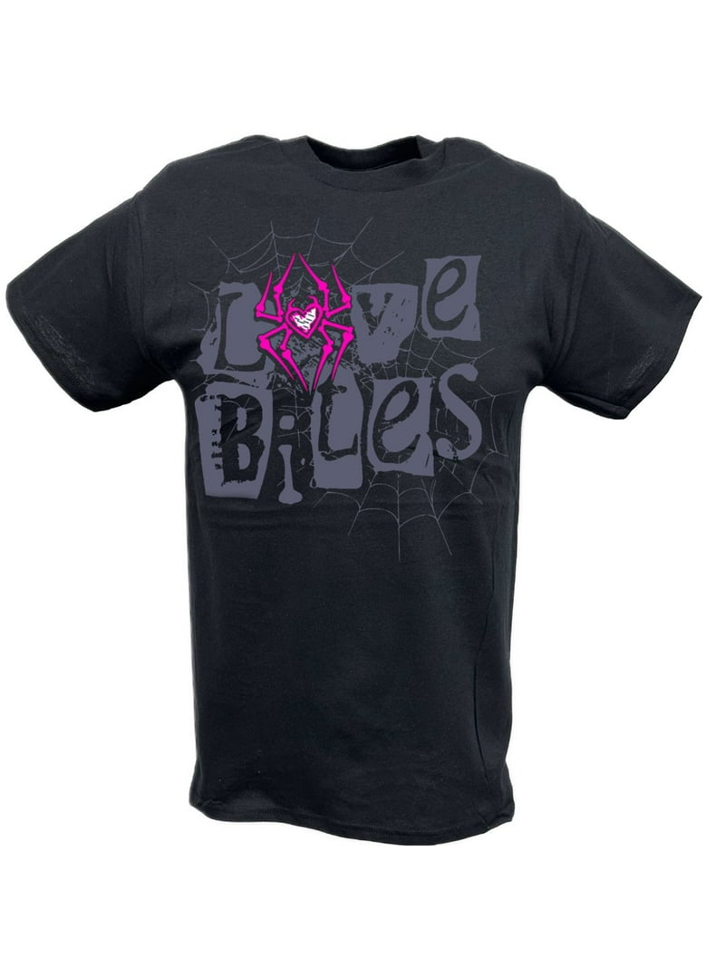 AJ Lee Love Bites Spider Web T-shirt - Walmart.com