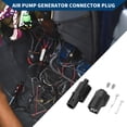 thumbnail image 3 of Unique Bargains 1 Pin Air Pump Generator Connector Plug Male Female Wire Terminal Connector for Honda Fit 1 Set, 3 of 6