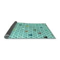 thumbnail image 2 of Ahgly Company Indoor Rectangle Abstract Light Blue Modern Area Rugs, 5' x 7', 2 of 4