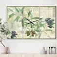 thumbnail image 2 of DesignArt Olives Picholines Large Wall Clock, 2 of 2